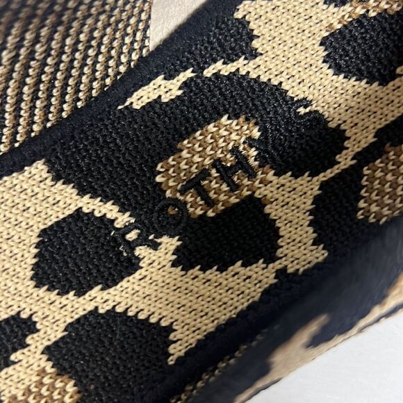 Rothy’s Black and Brown Animal Print Flats with round toe Sz 12 - Picture 8 of 8